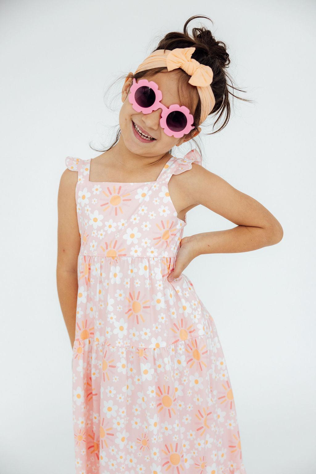 Sweet & Sunny Ruffle Maxi Dress 5