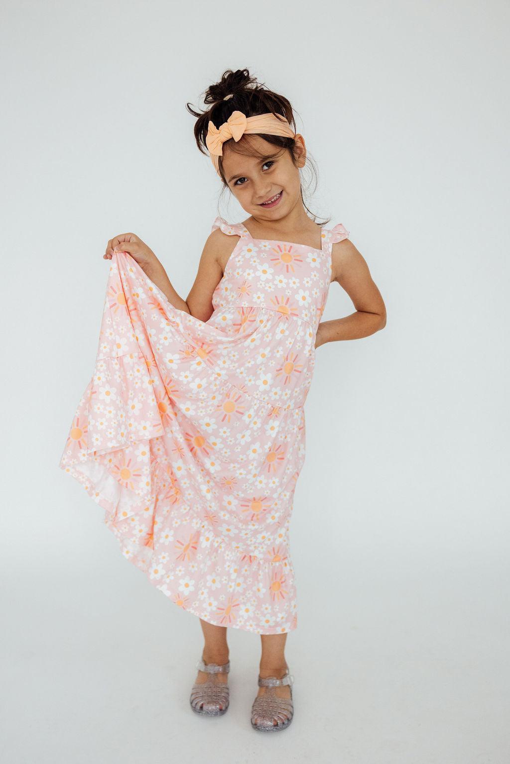 Sweet & Sunny Ruffle Maxi Dress 1