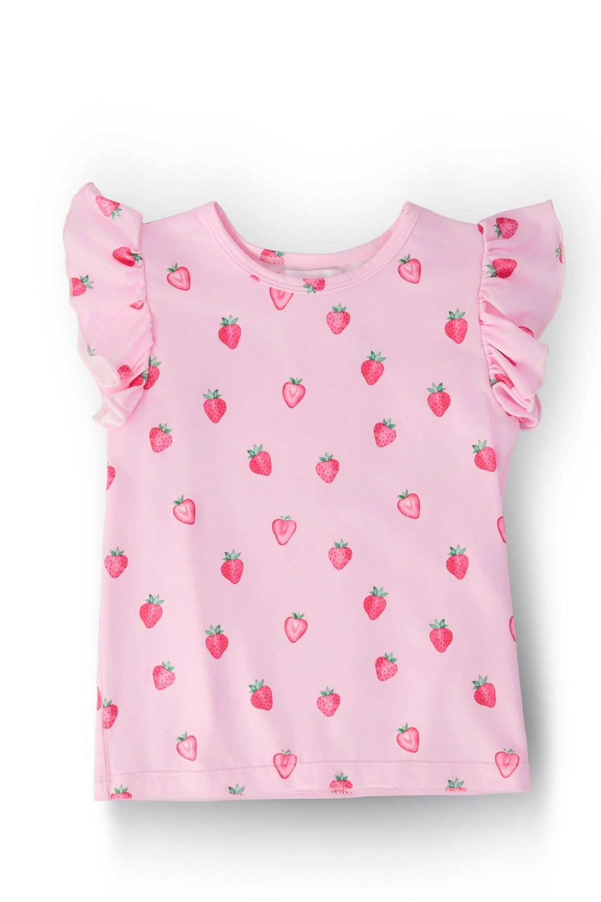 Sweet Strawberries S/S Ruffle Tee 1