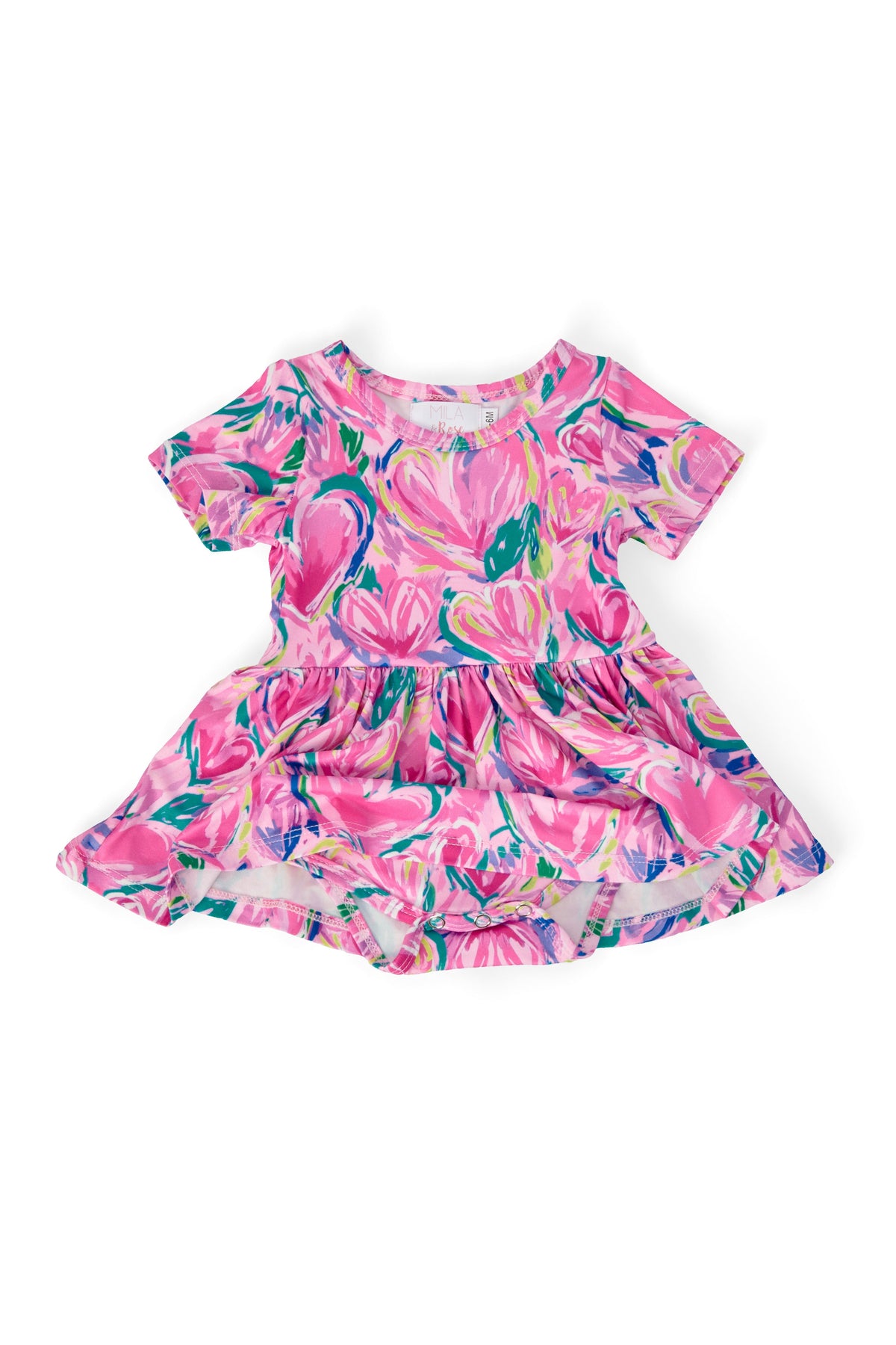 Sweetheart Scribbles S/S Twirl Bodysuit 2