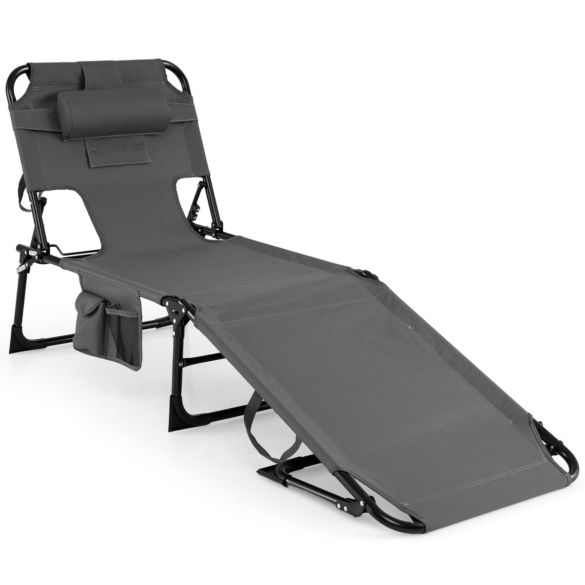 Tanning Chair with Face Arm Holes Folding Chair 1