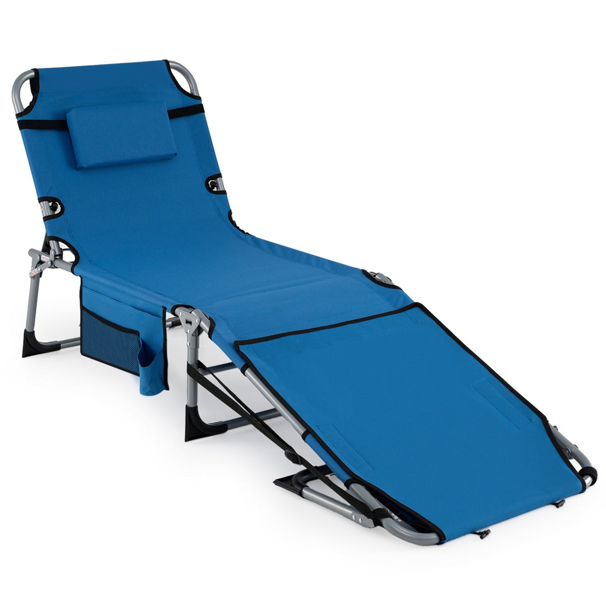 Tanning Chair with Face Arm Holes Portable Sunbathing Chair 9