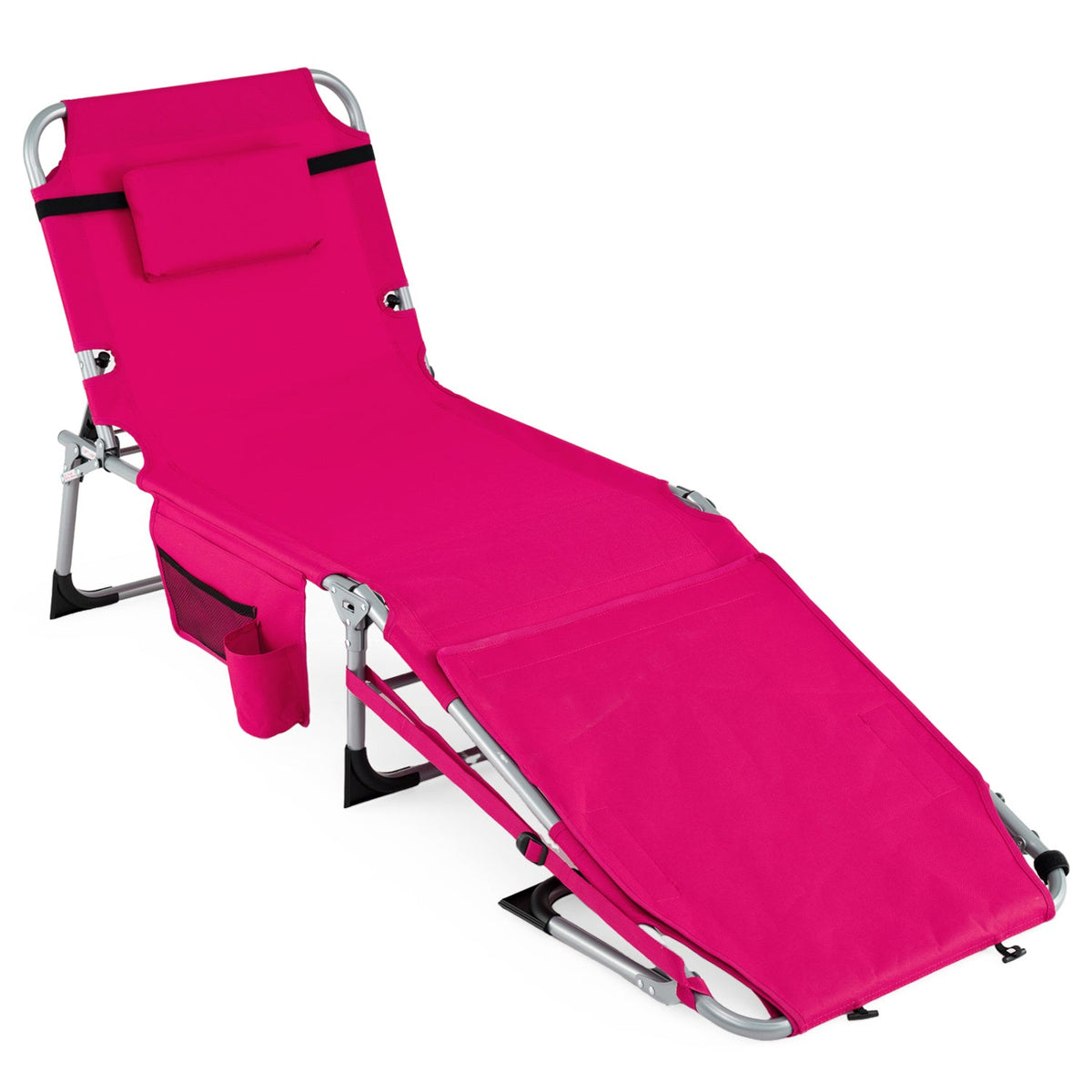 Tanning Chair with Face Arm Holes Portable Sunbathing Chair 10