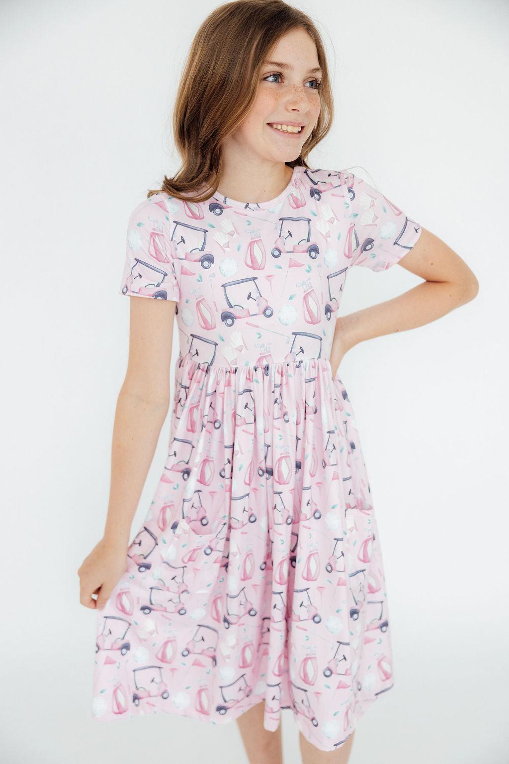 Tee Time S/S Pocket Twirl Dress 2
