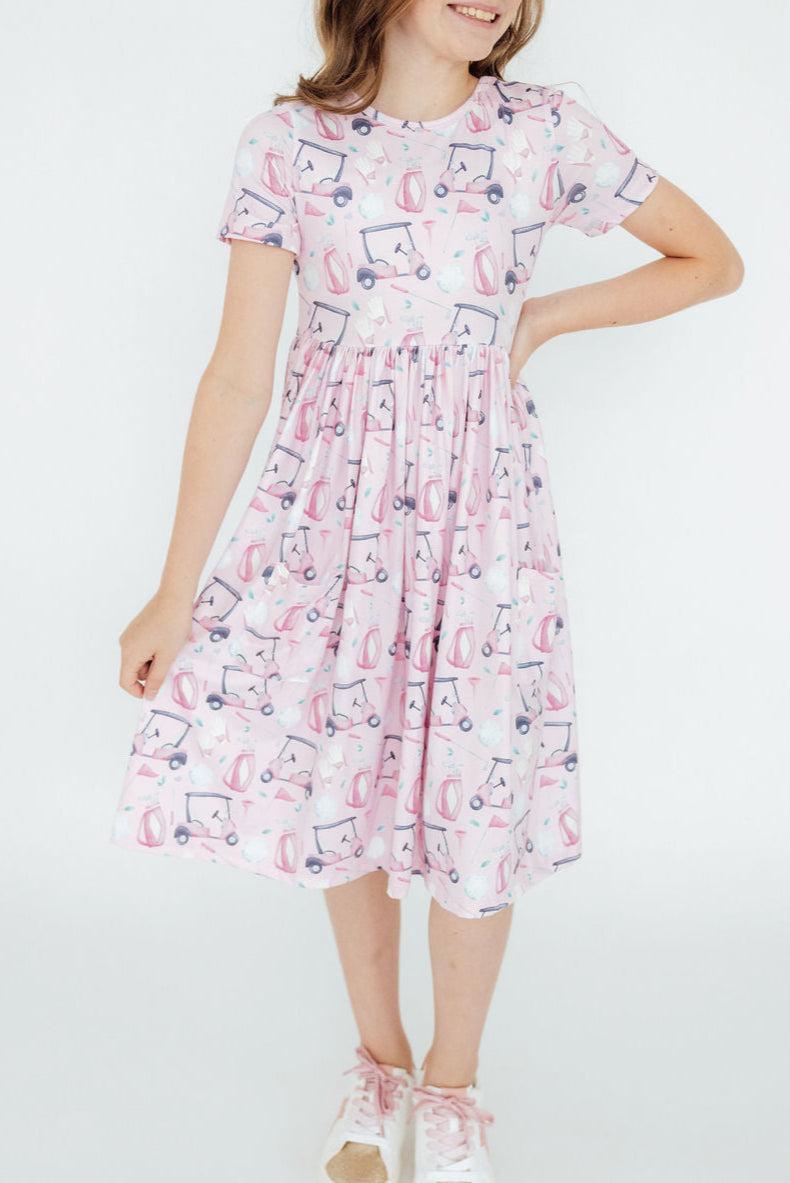 Tee Time S/S Pocket Twirl Dress 3