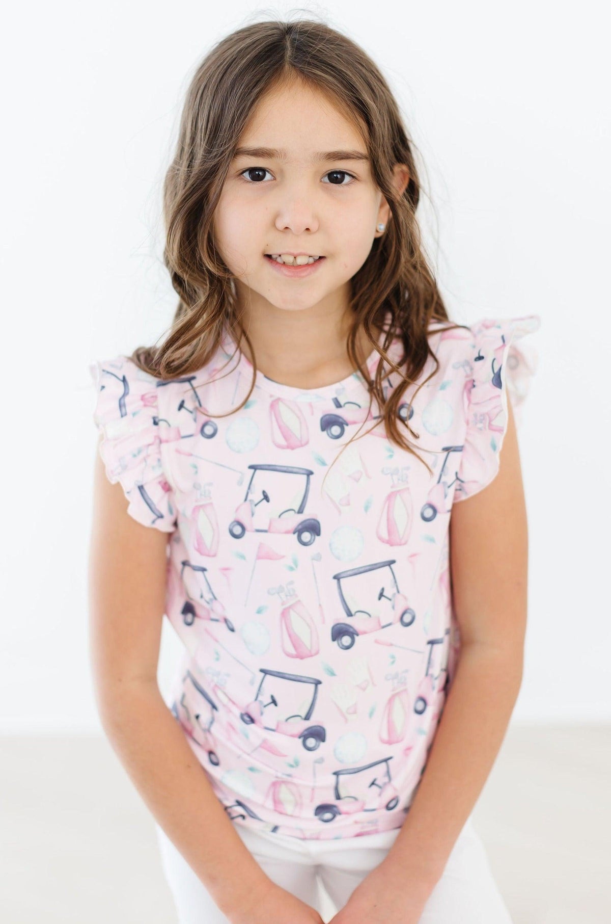 Tee Time S/S Ruffle Tee 3