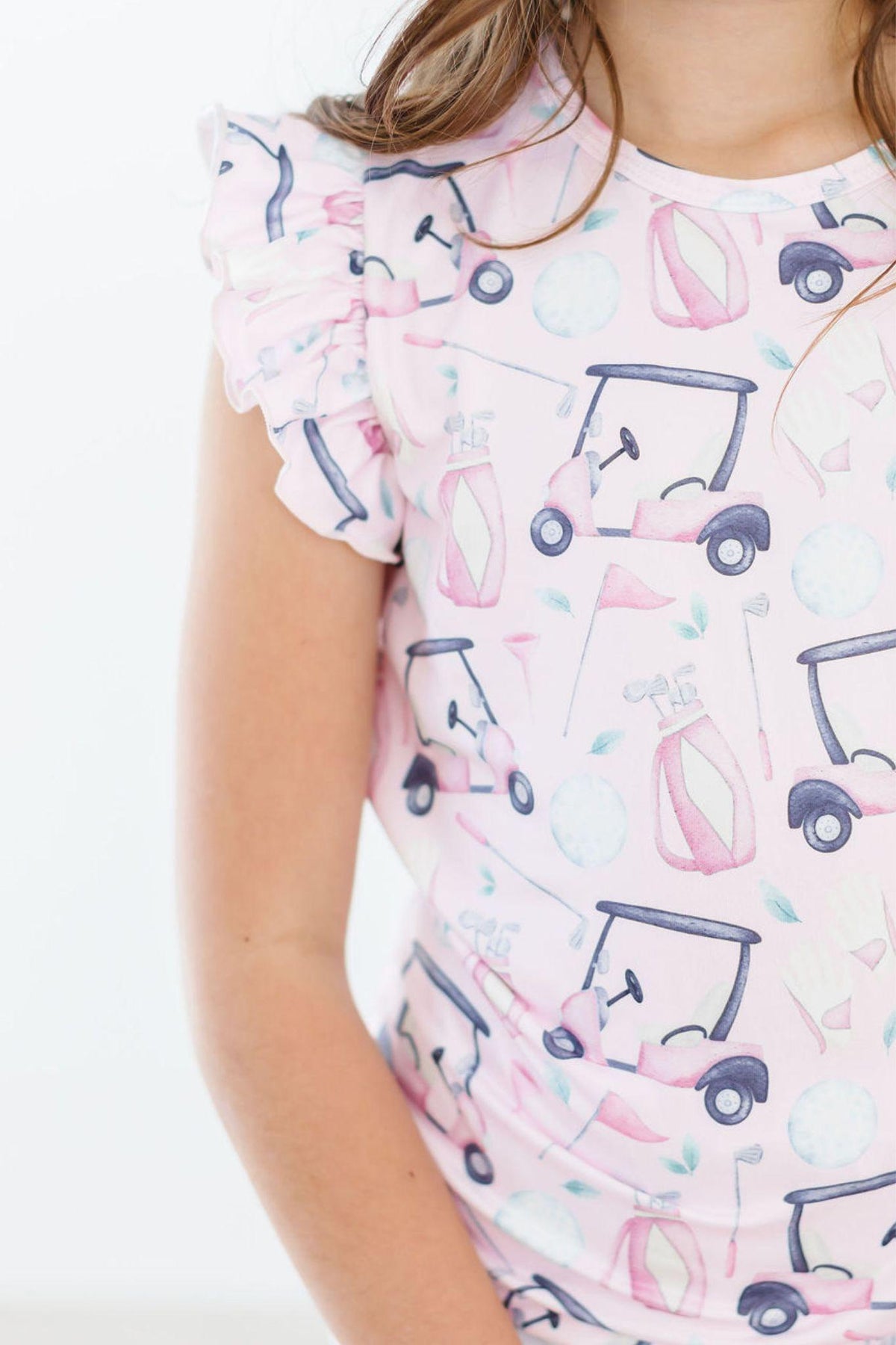 Tee Time S/S Ruffle Tee 2