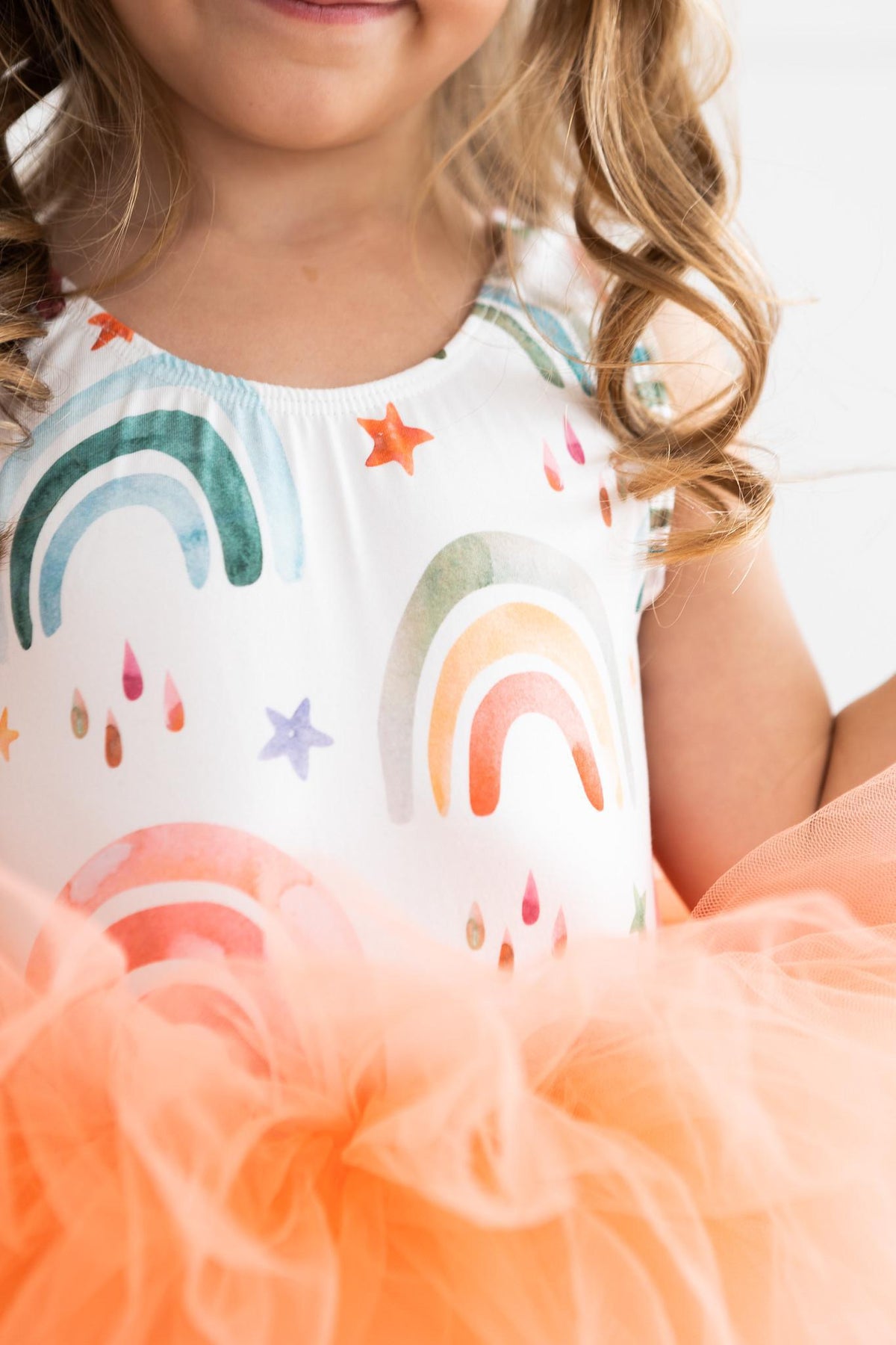 Tonal Rainbow Tank Tutu Leotard 3