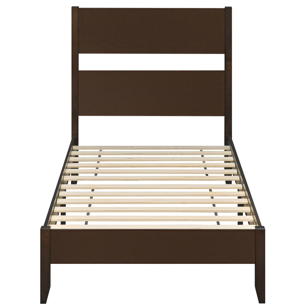 Twin Bed Frame with Headboard and Solid Wood Legs 11