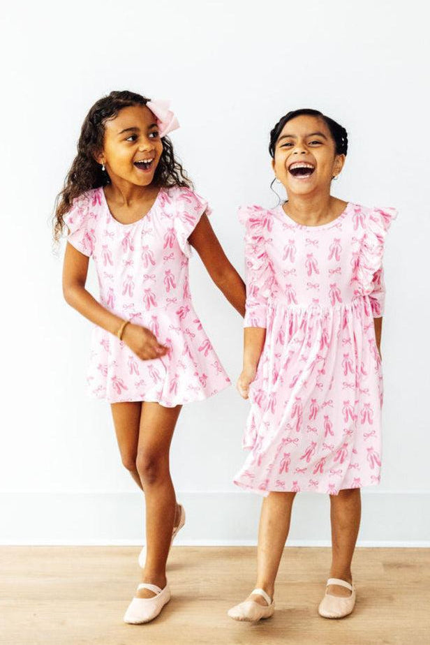 Twirling en Pointe S/S Twirl Leotard 2