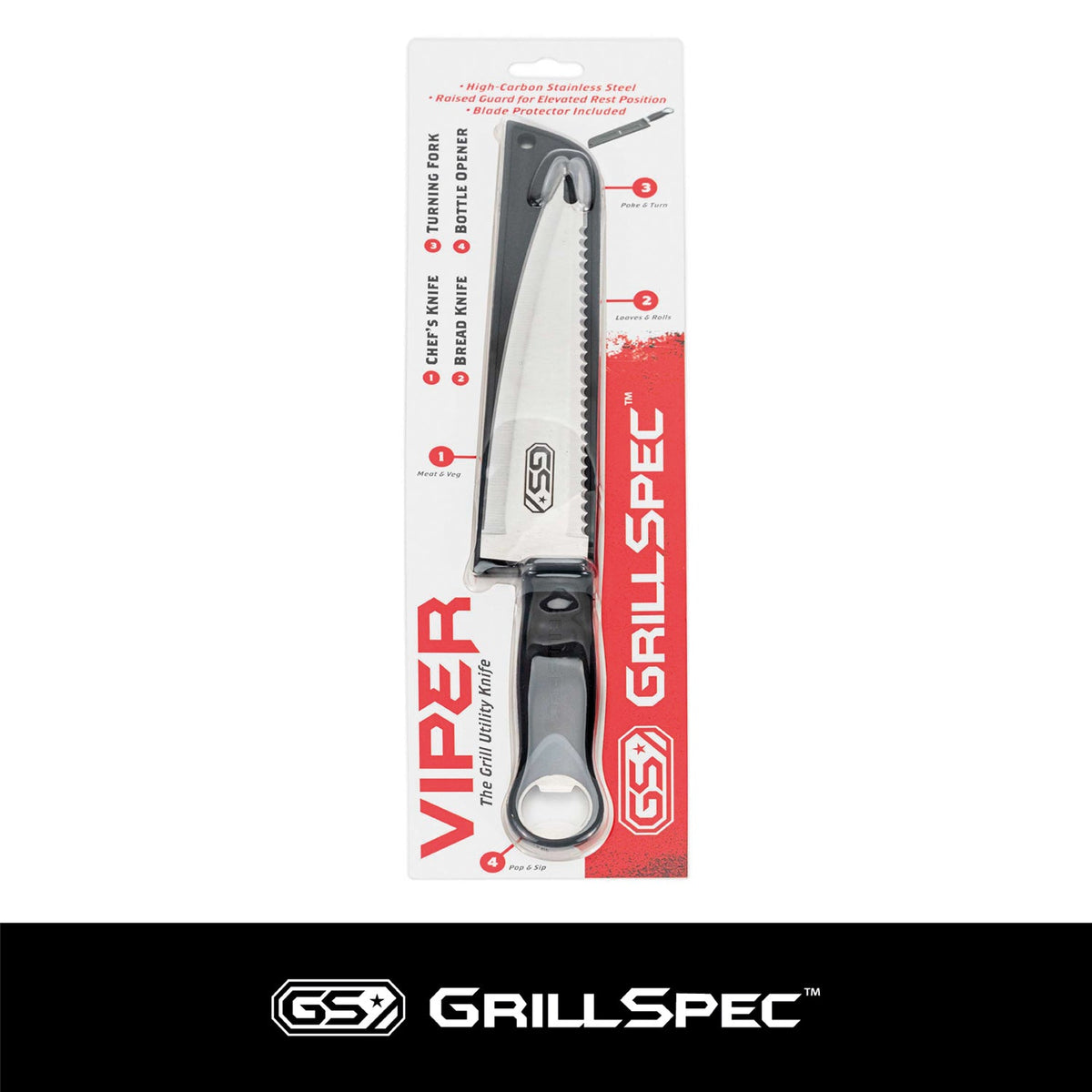Utility Knife, Multi-Use, with Cover, 8" Blade 8