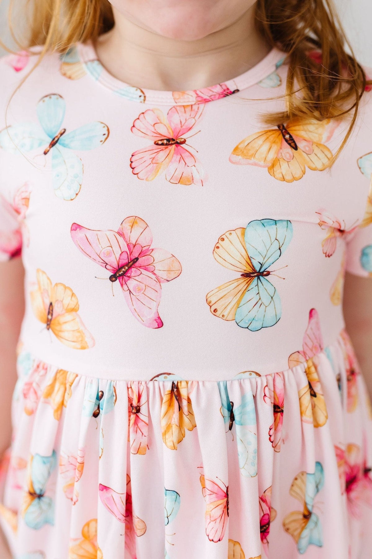 Butterfly Kisses S/S Pocket Twirl Dress 10