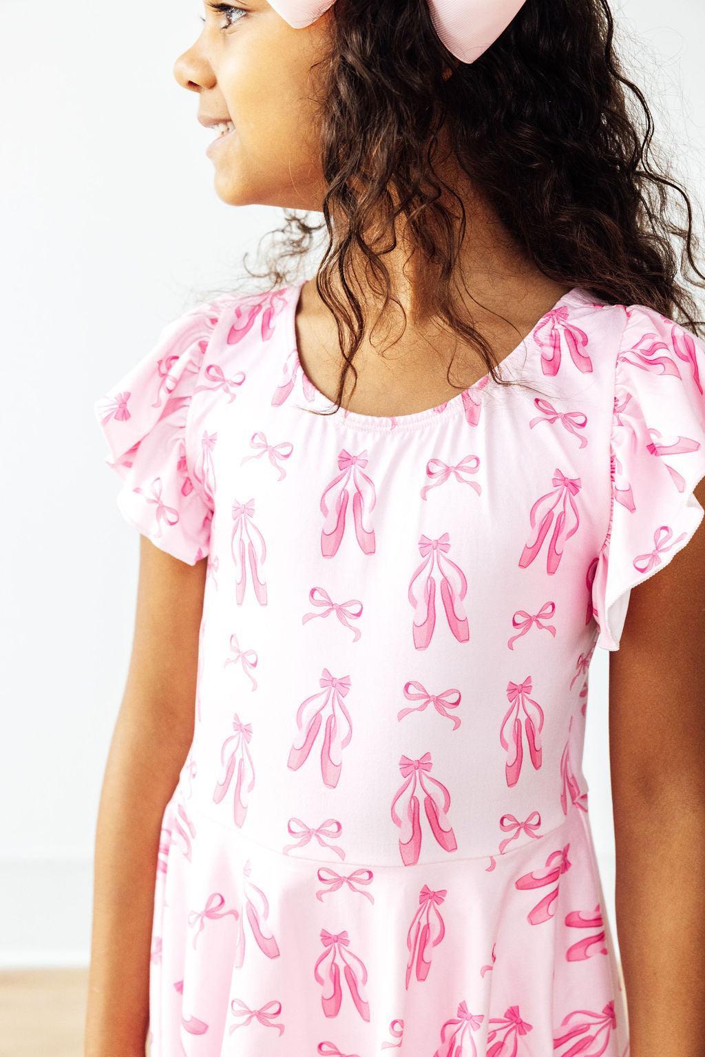Twirling en Pointe S/S Twirl Leotard 4