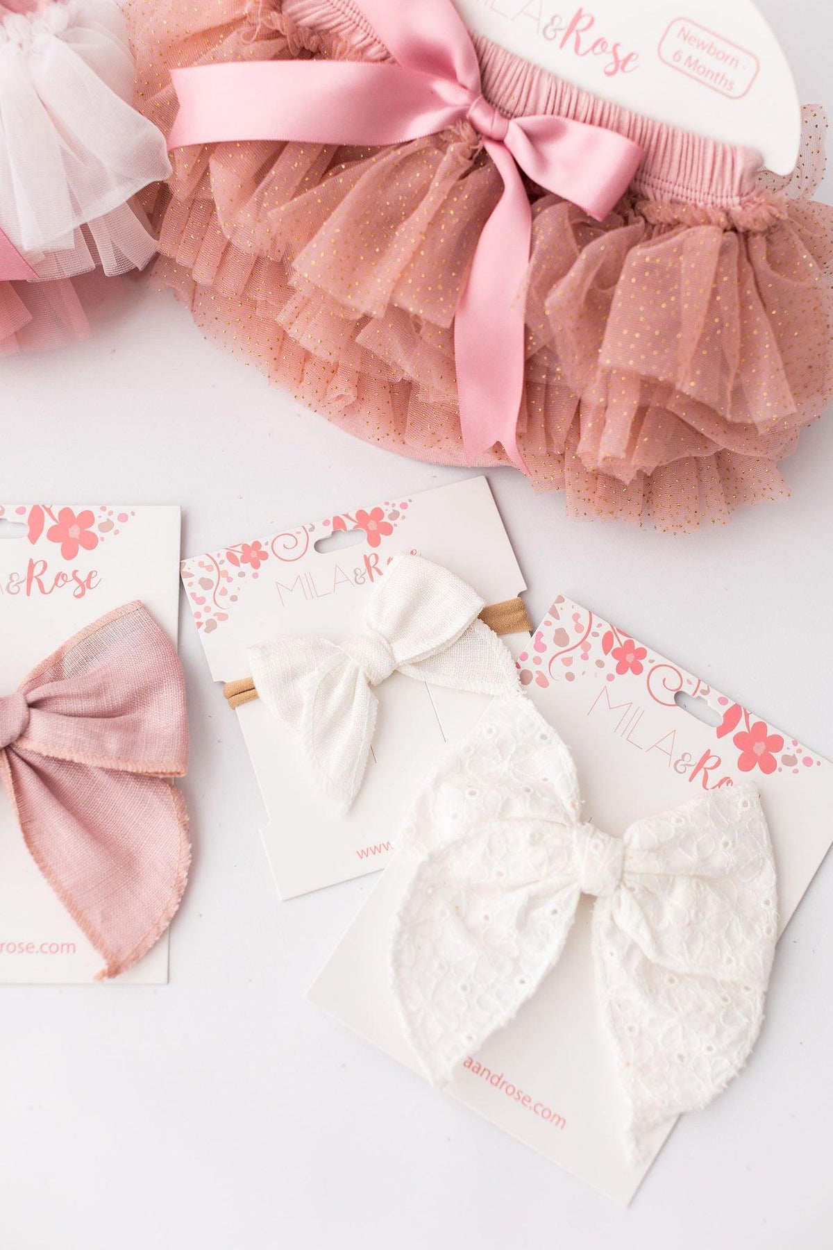 Vintage Pink & Gold Glitter Ruffle Tutu Bloomer 4