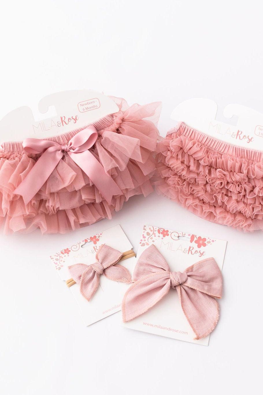 Vintage Pink Ruffle Tutu Bloomer 2