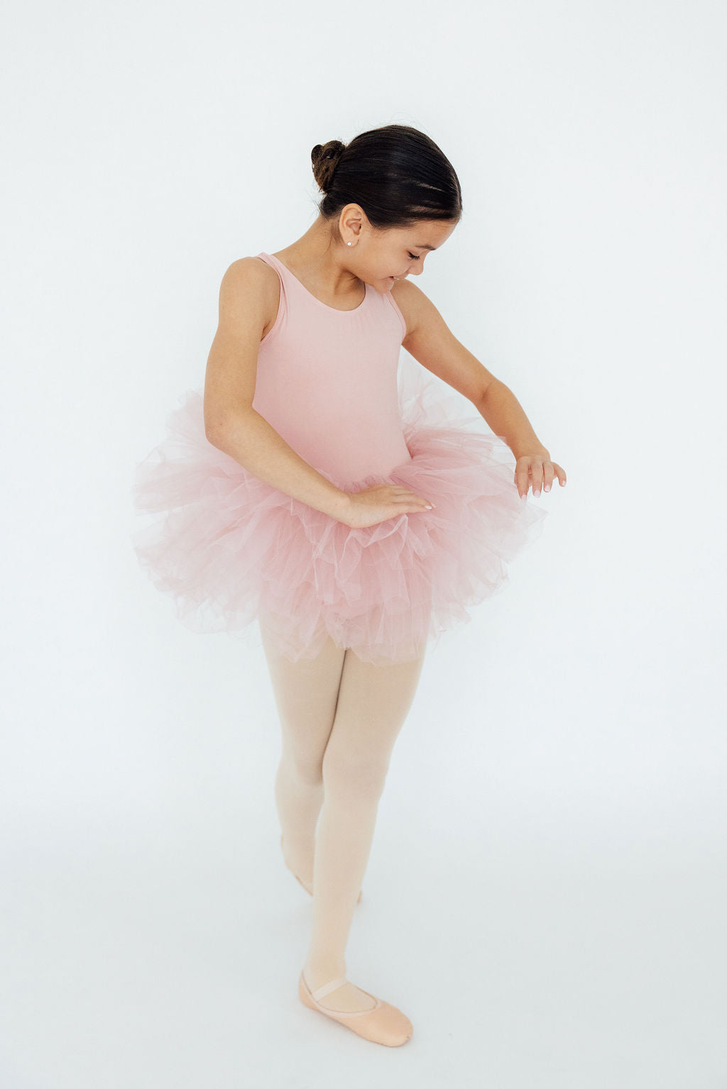 Vintage Pink Tank Tutu Leotard 3