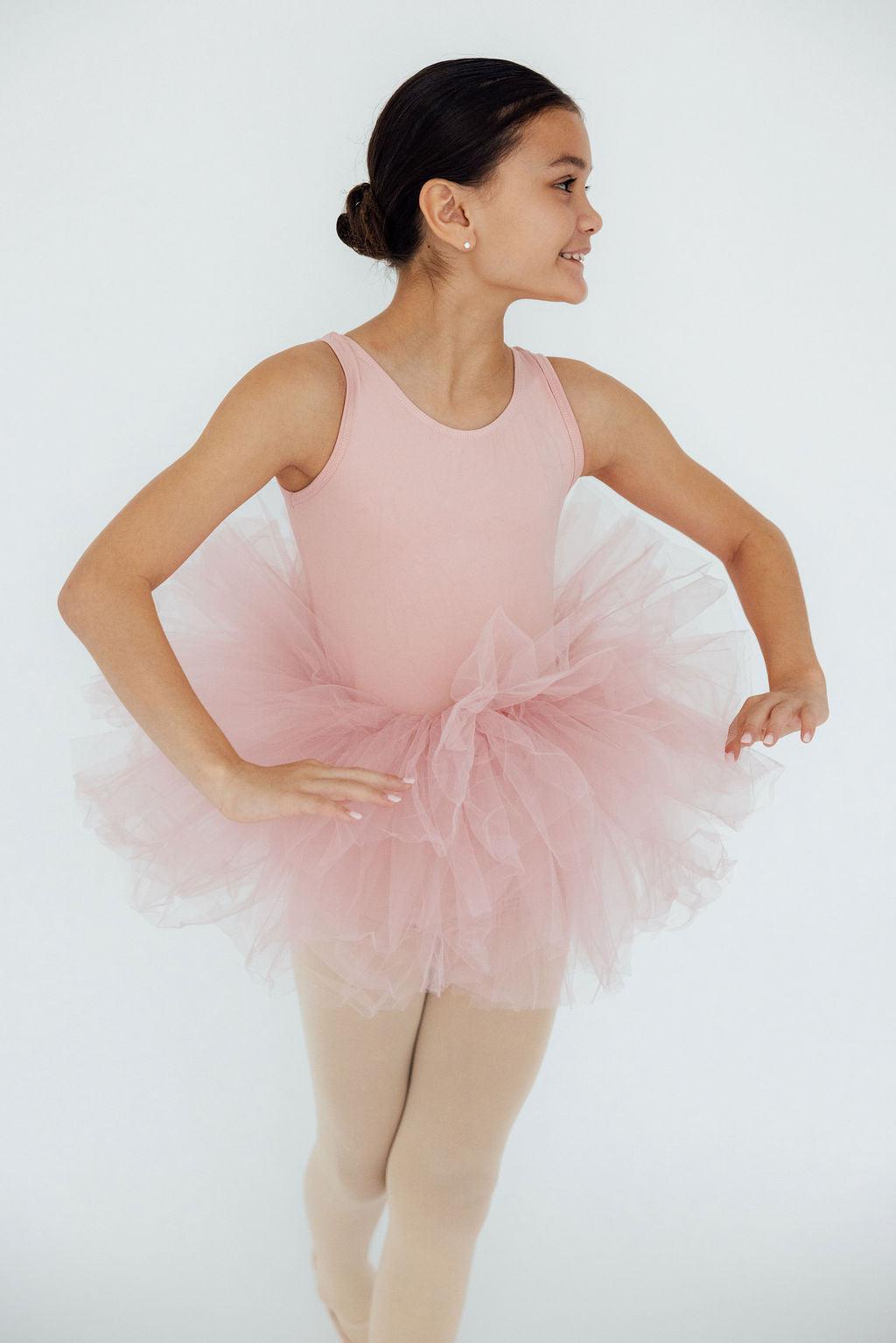 Vintage Pink Tank Tutu Leotard 4