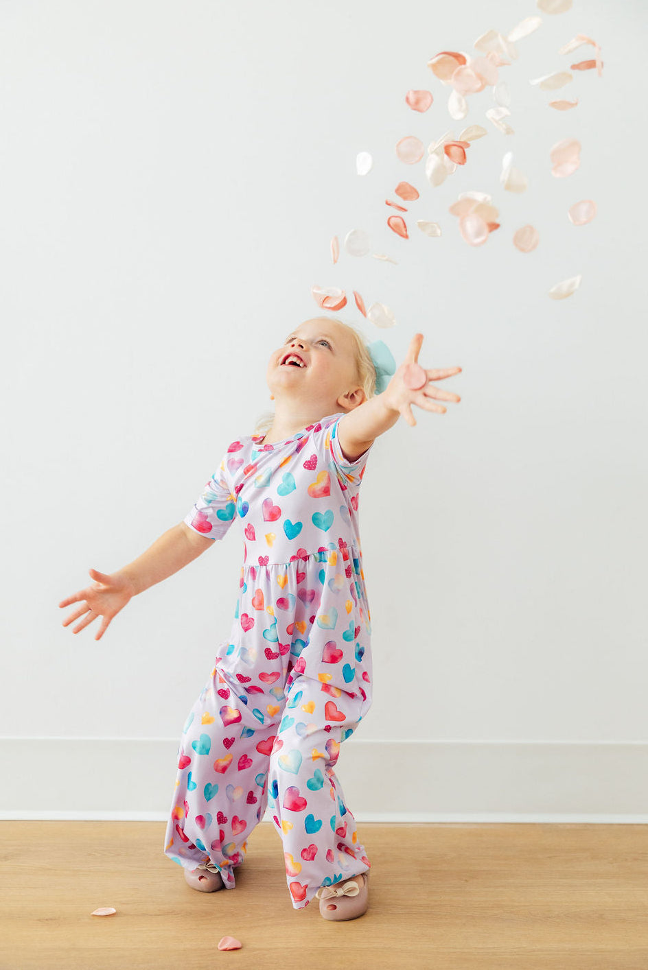 Watercolor Kisses Wide Leg Jumpsuit 1