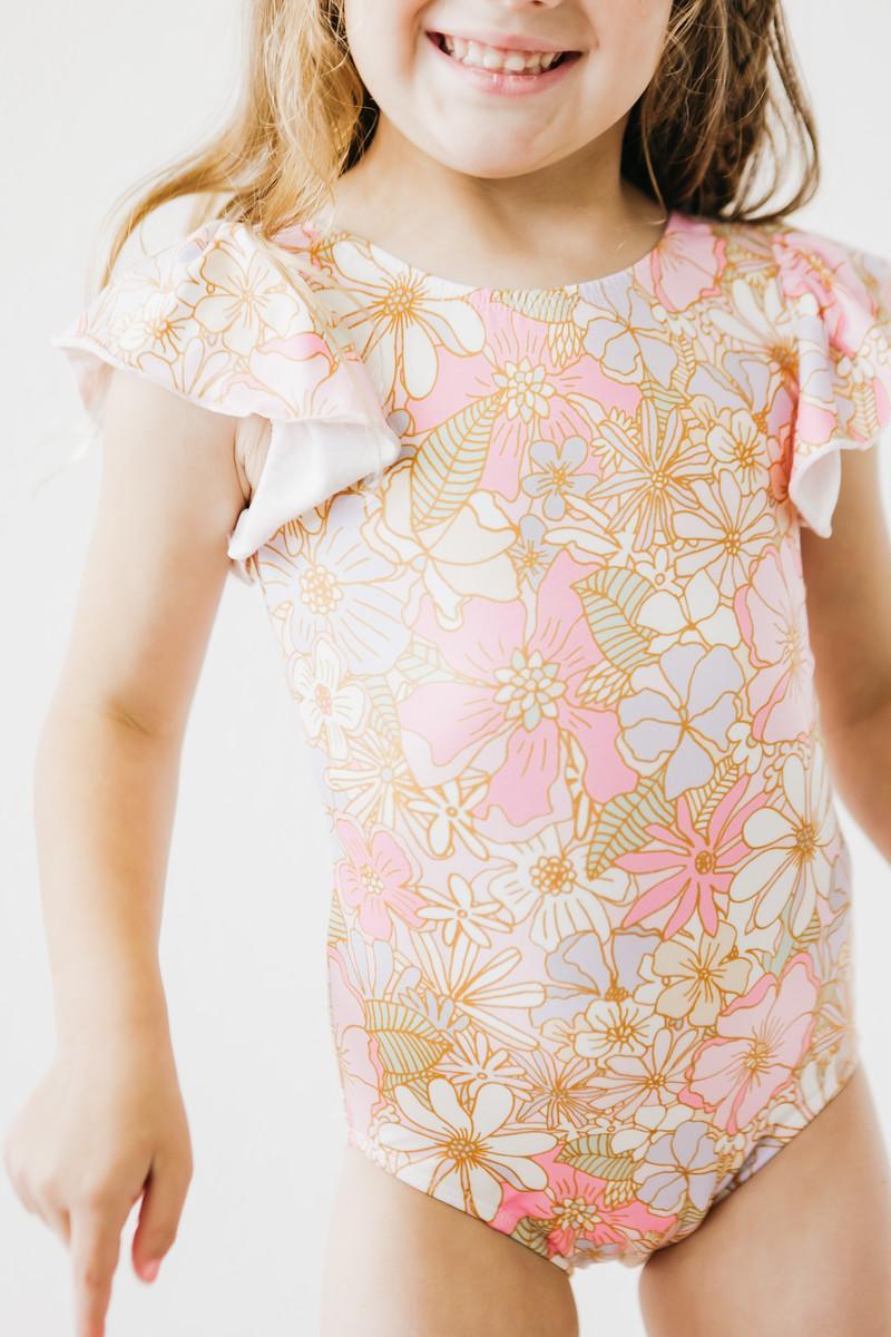 What's Up Buttercup S/S Flutter Sleeve Leotard 3