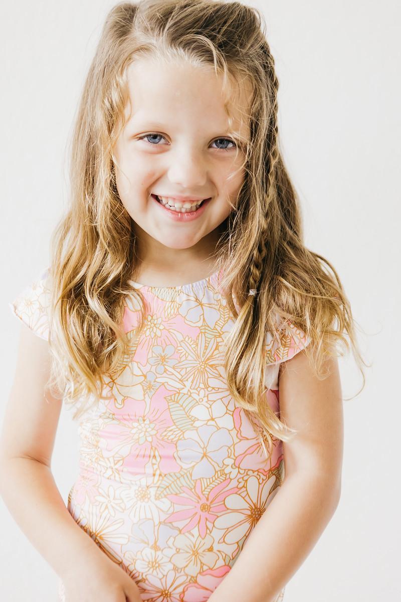 What's Up Buttercup S/S Flutter Sleeve Leotard 4