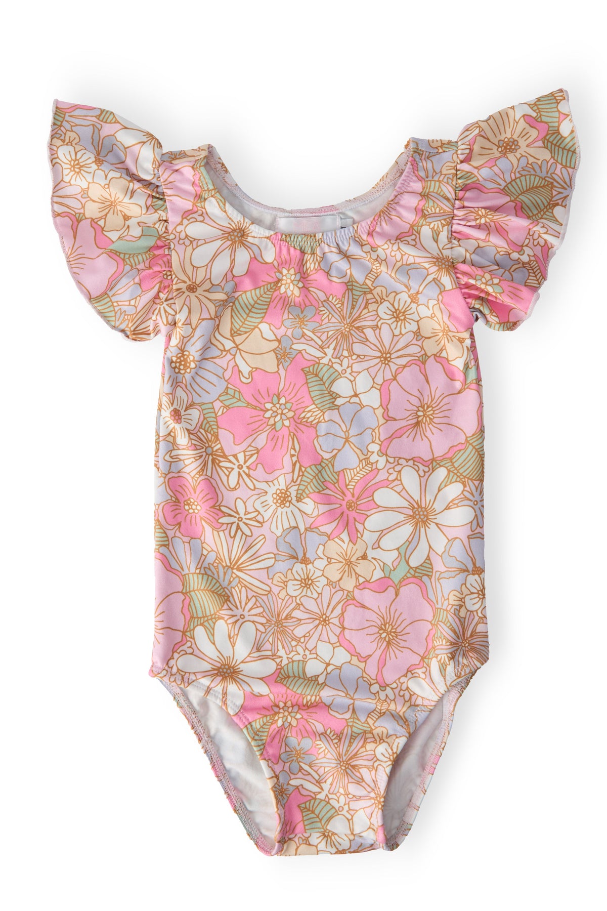 What's Up Buttercup S/S Flutter Sleeve Leotard 1