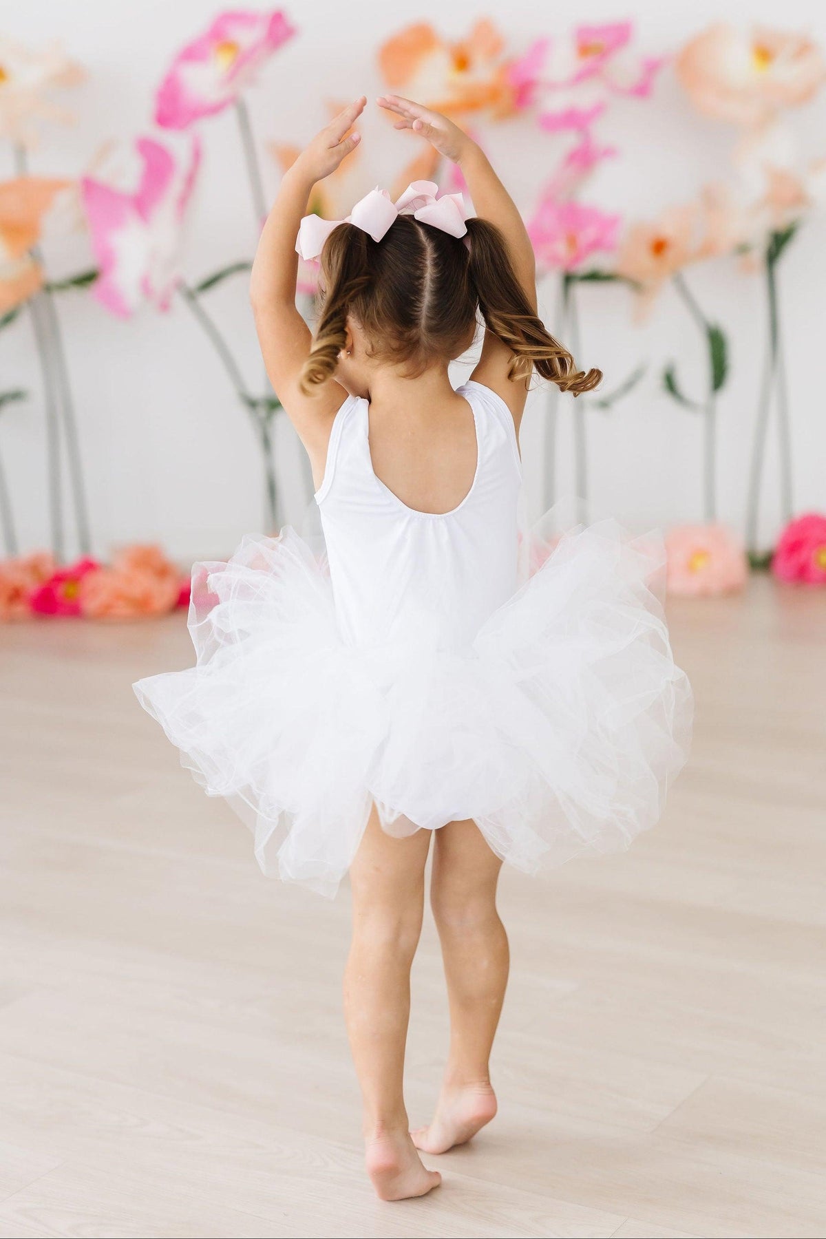 White Tank Tutu Leotard 3