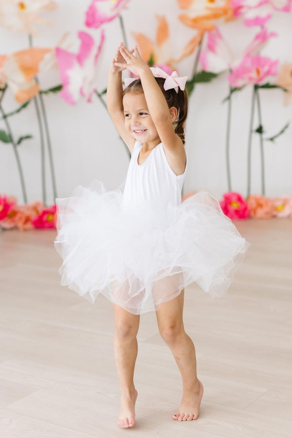 White Tank Tutu Leotard 6