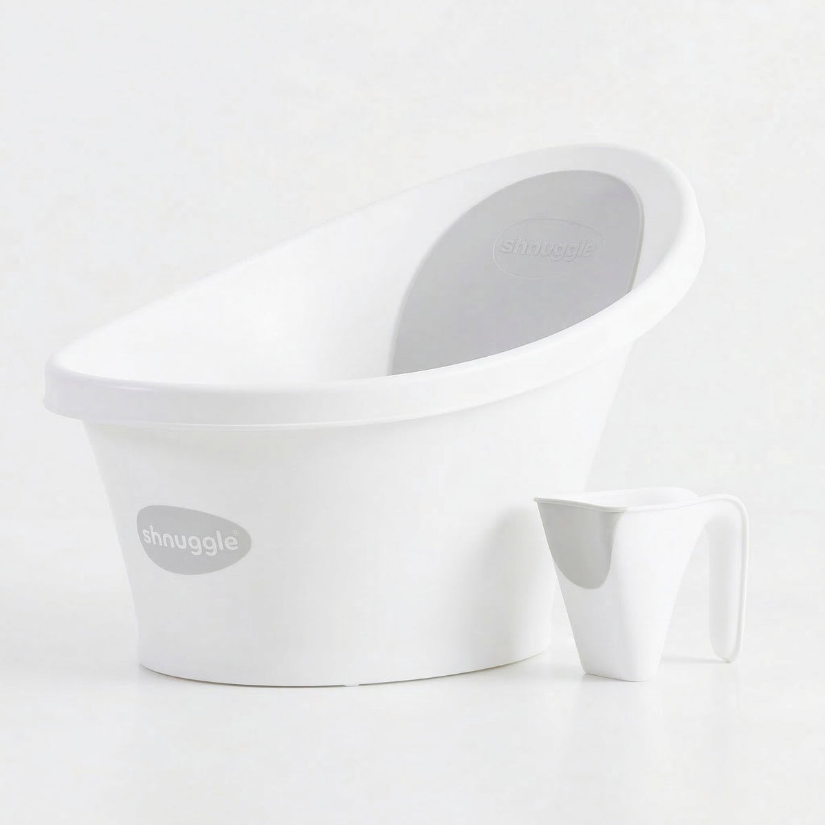 Newborn Bath Essentials Bundle | Baby Bath with Support Bump, Soft Backrest & Rinse Jug | Safe & Stylish Bathtime Set 21