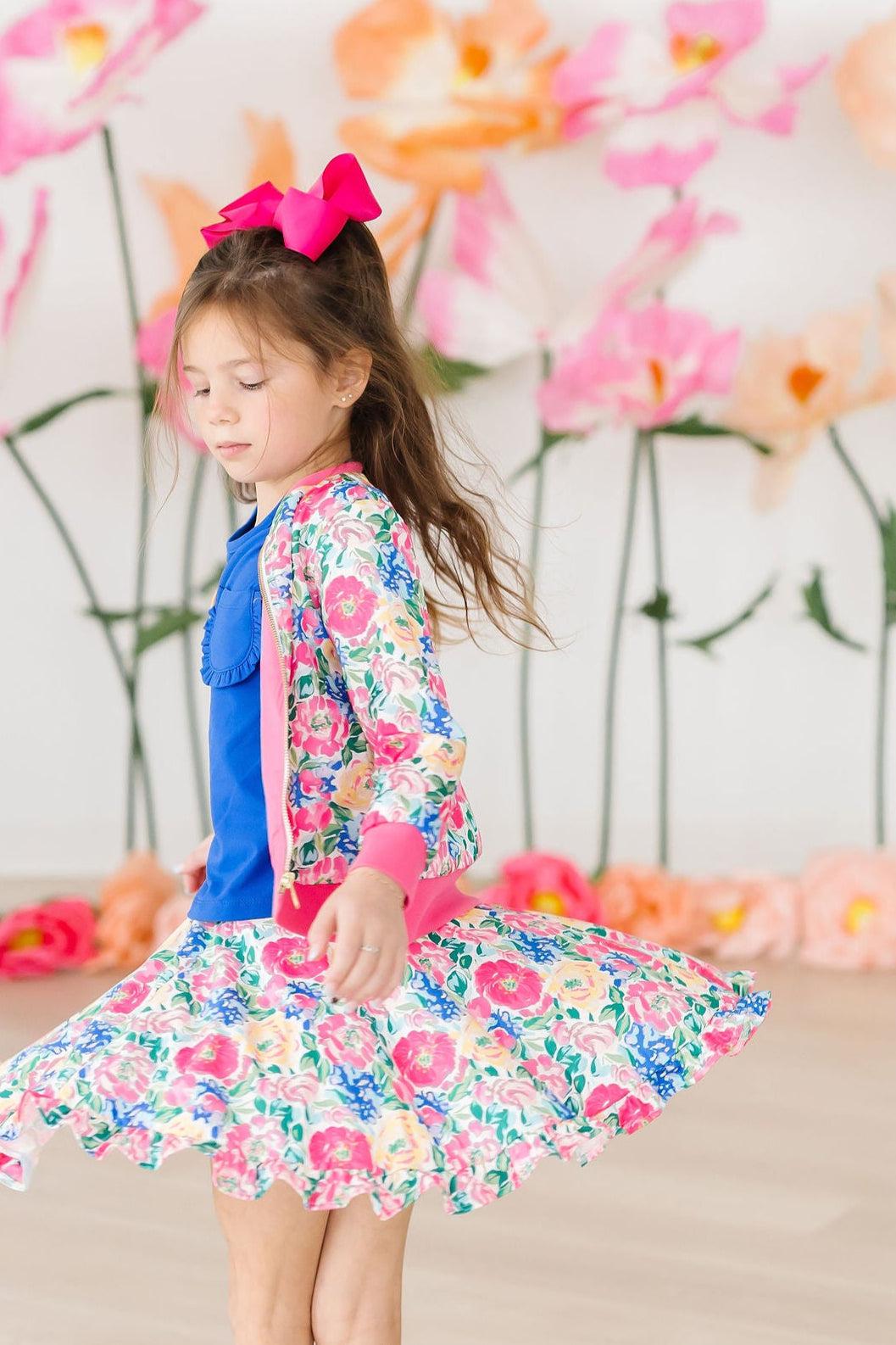 Wildflower Wishes Satin Jacket 5