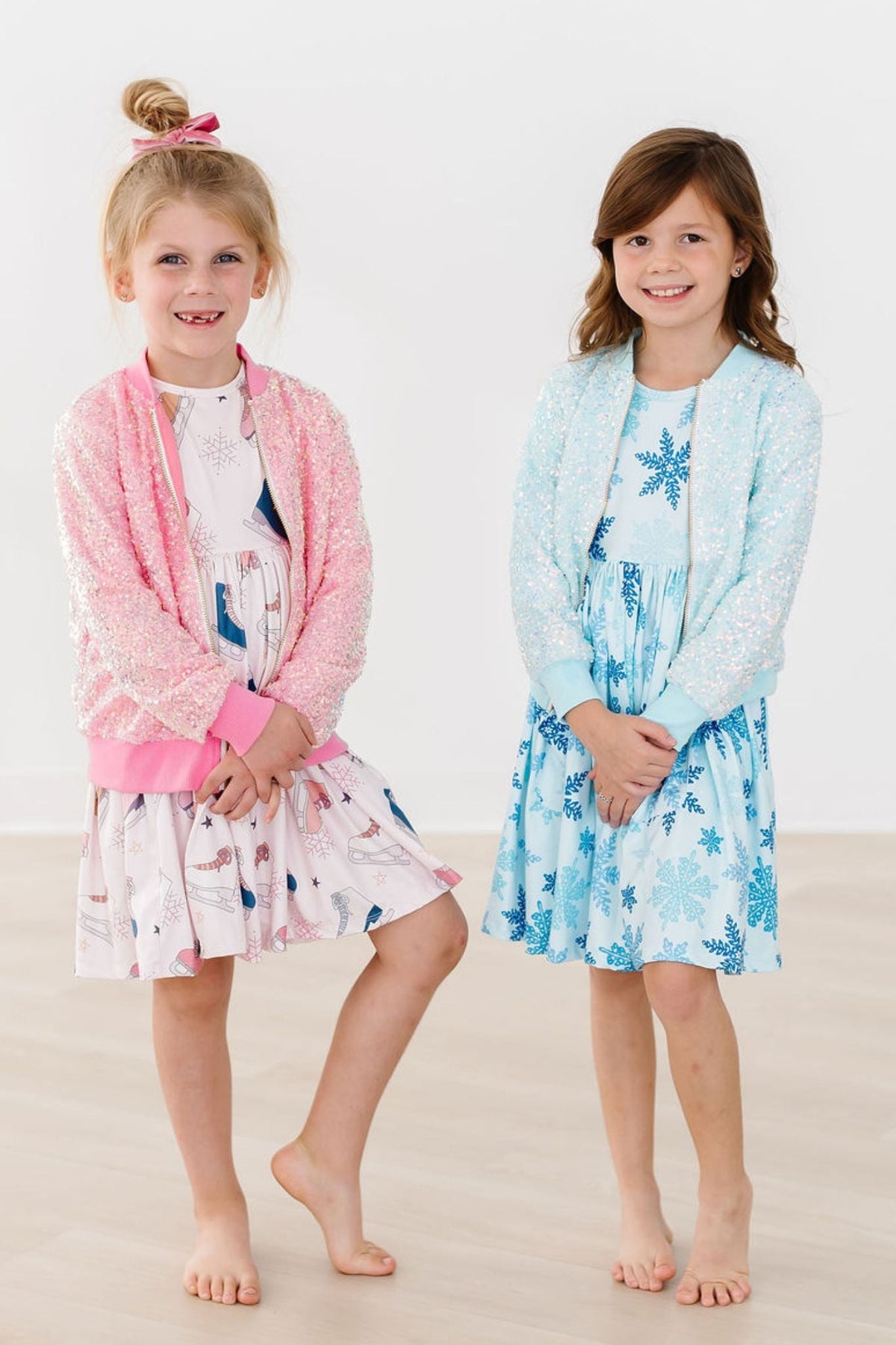 Winter Wonderland L/S Pocket Twirl Dress 4