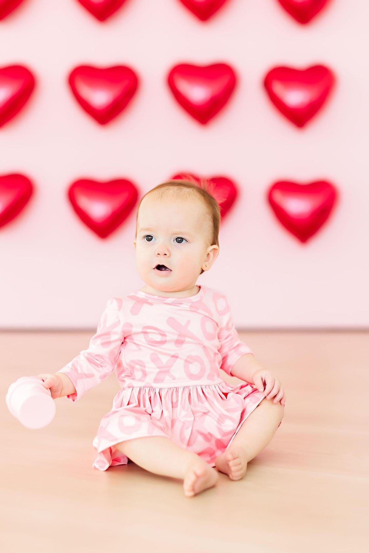 XOXO 3/4 Sleeve Twirl Bodysuit 2