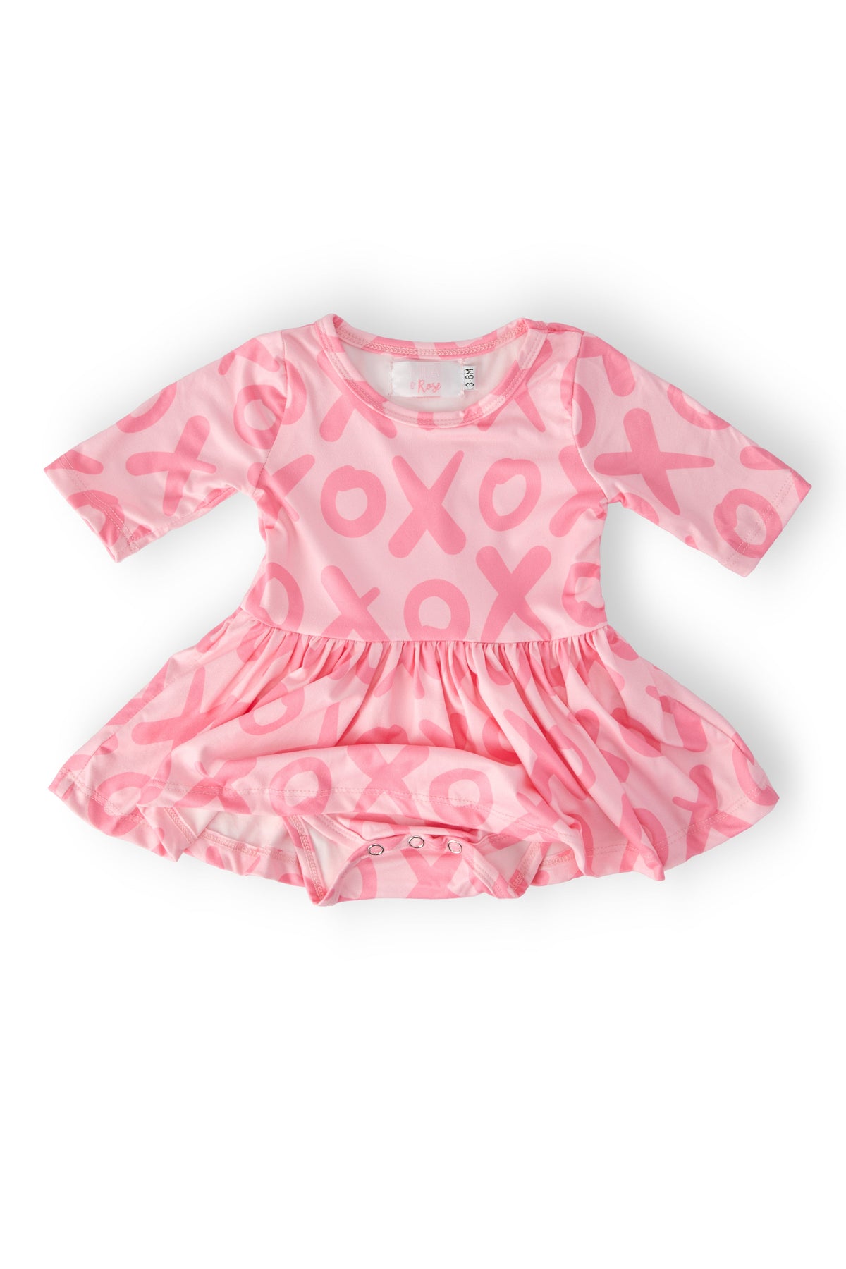 XOXO 3/4 Sleeve Twirl Bodysuit 4