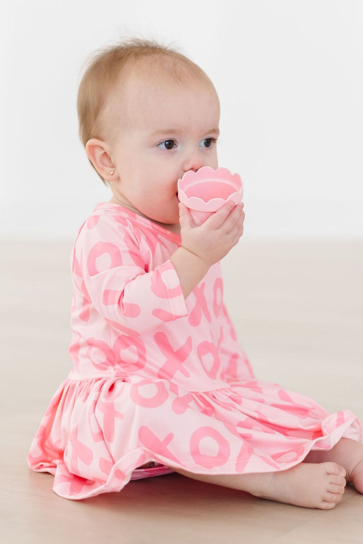 XOXO 3/4 Sleeve Twirl Bodysuit 5