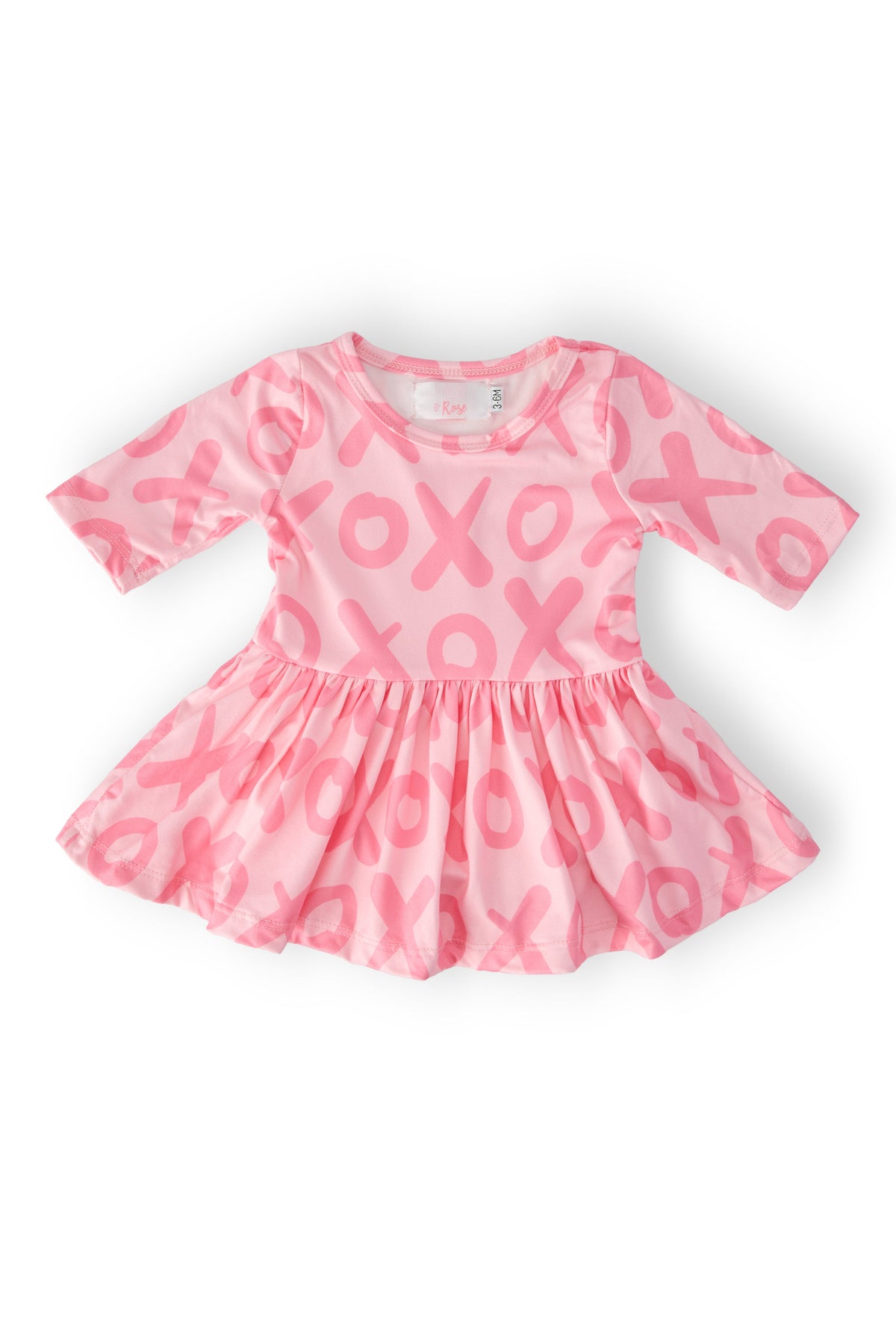 XOXO 3/4 Sleeve Twirl Bodysuit 1