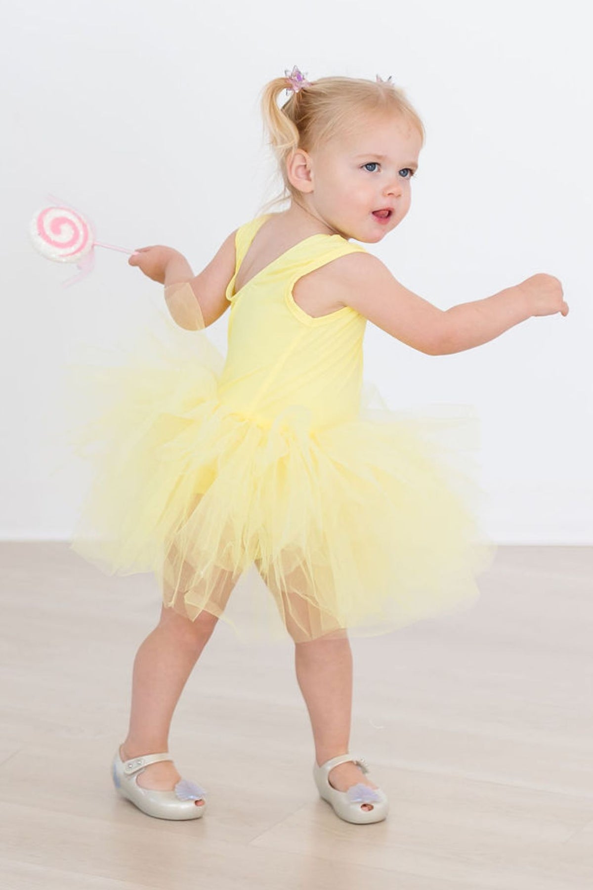 Yellow Tank Tutu Leotard 1