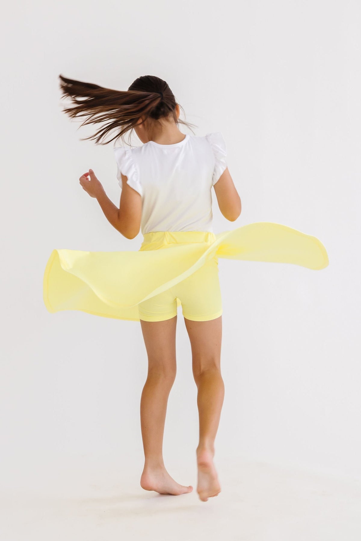 Yellow Twirl Skort 3