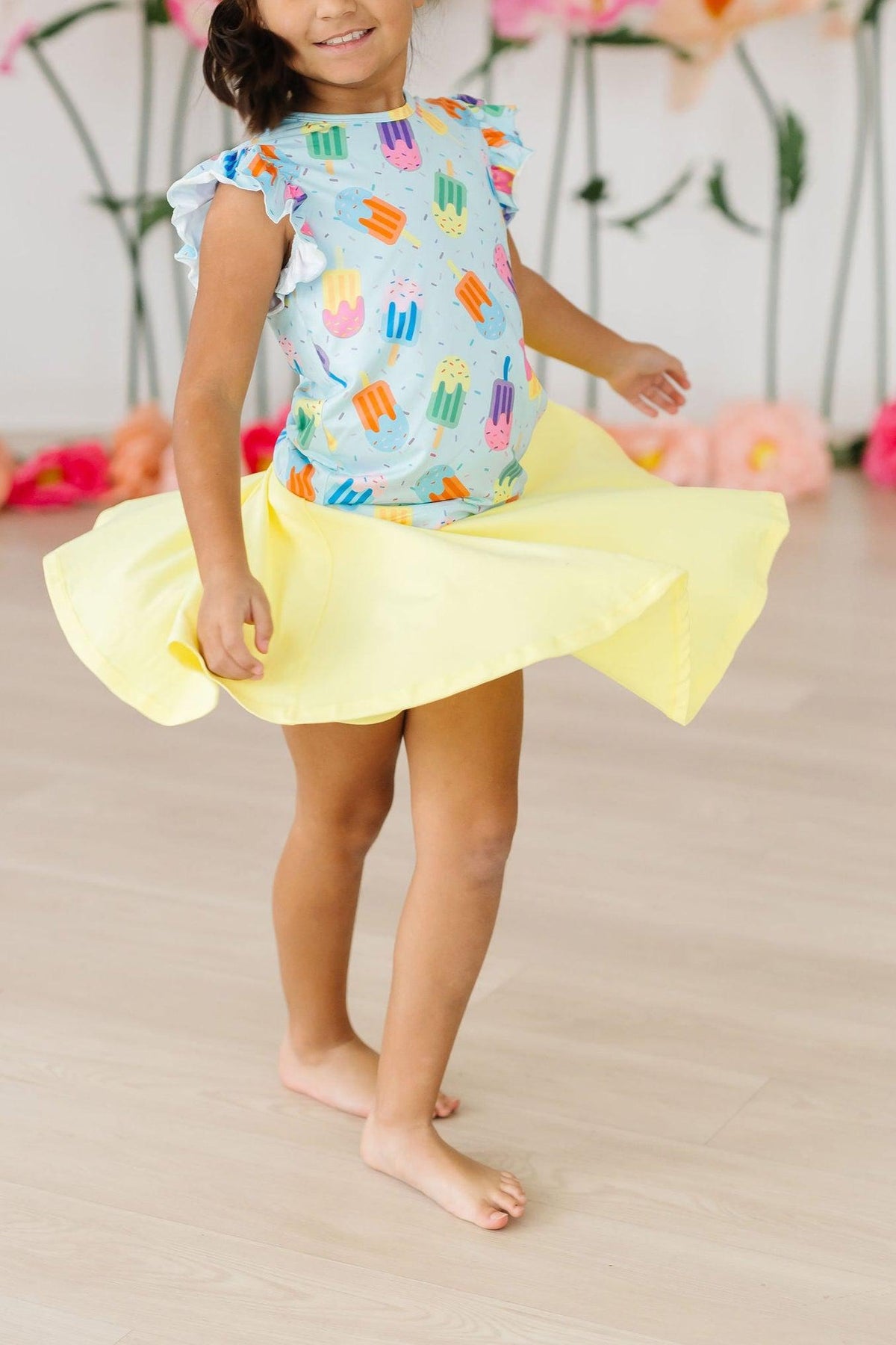 Yellow Twirl Skort 5