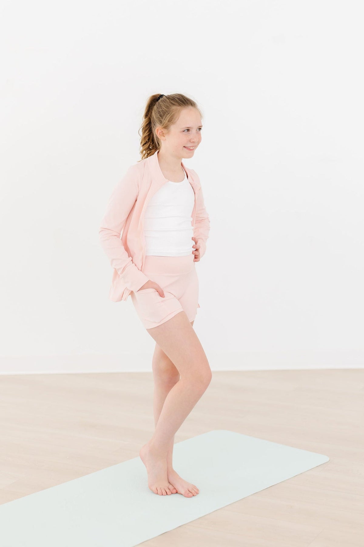 SALE Zen Pink Active Shorty Shorts 4