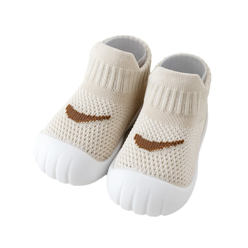 Springautumn First-walking Shoes For Baby Boys And Girls Breathable, With Soft Soles 3