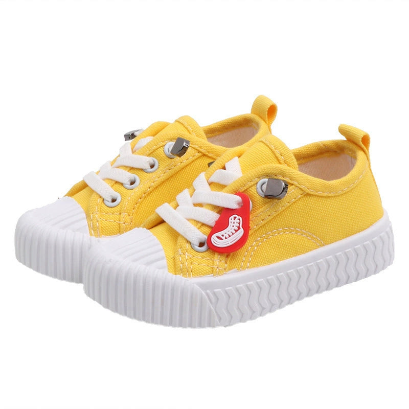 Autumn Korean Style Children's Candy-colored Canvas Shoes 5