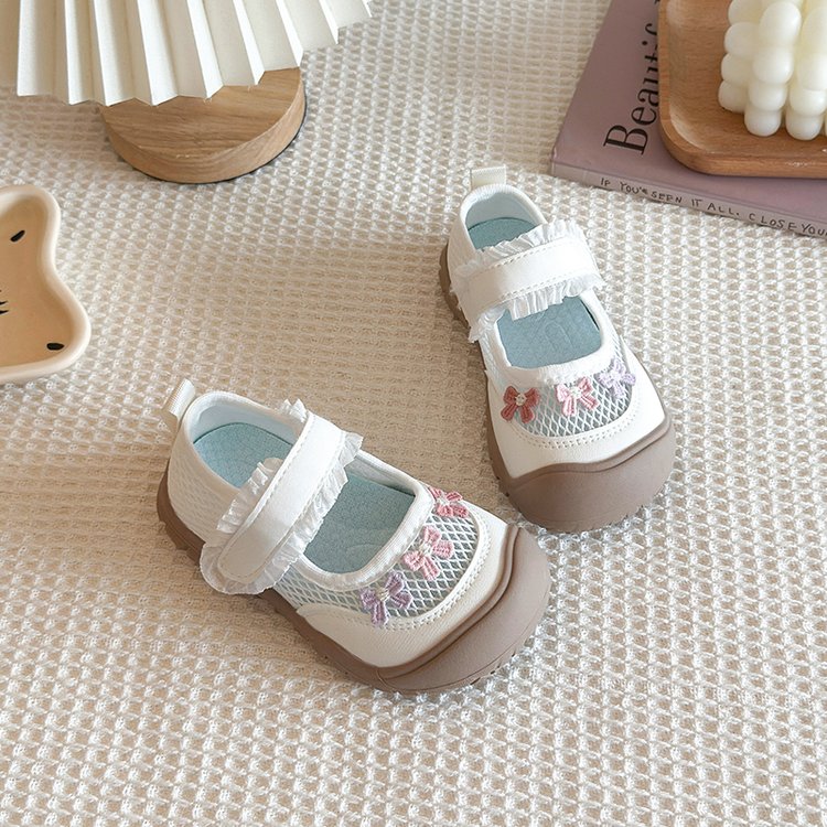 Children's Sports Shoes, Sandals, Breathable Mesh Shoes, Sweet Princess Shoes For Little Girls, Soft Soled Casual Shoes 1