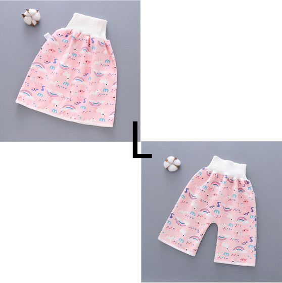 Cotton and bamboo fiber Baby diaper skirt 14