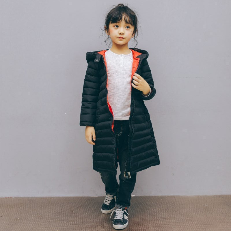 Winter Warm Children Cotton Clothing Mid Length 6