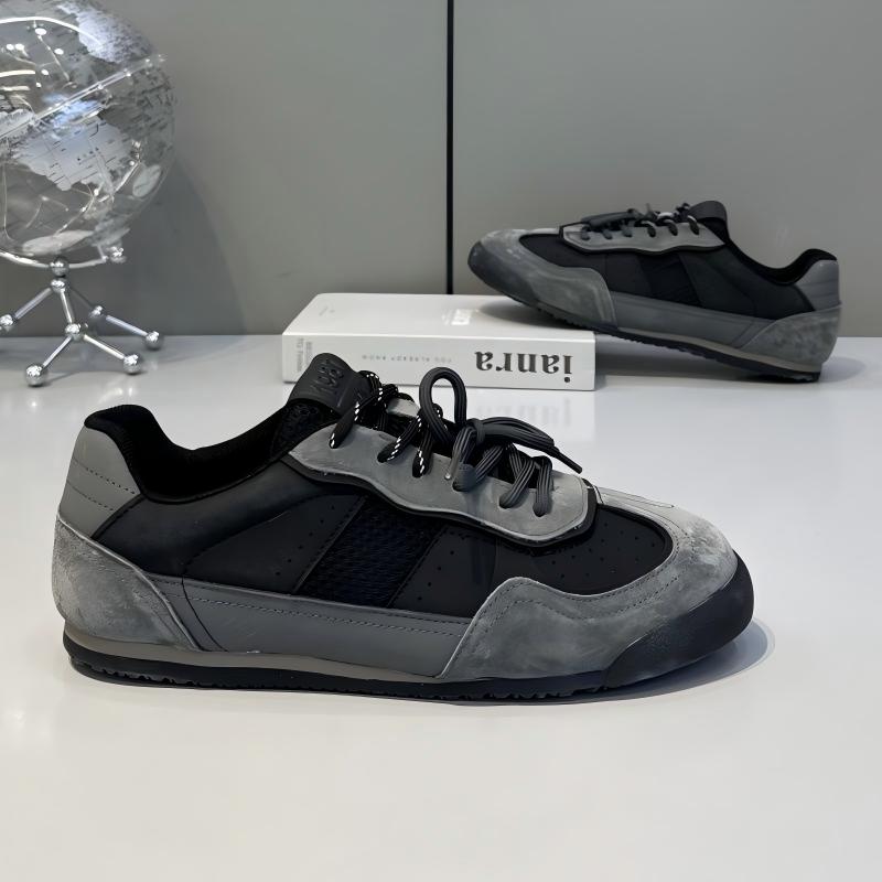Men's New German Trainers, Soft Cushioned Breathable Run-style Shoes, Lace-up Low-top Versatile Casual Sneakers 3
