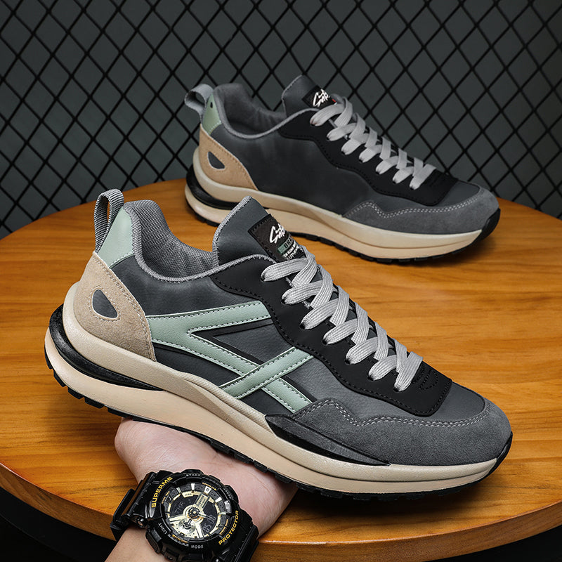 New Arrival Men's Shoes, Autumn & Winter Trendy Soft Sole Casual Cortez Shoes, Retro Versatile Thick Platform Dad Shoes For Men 3