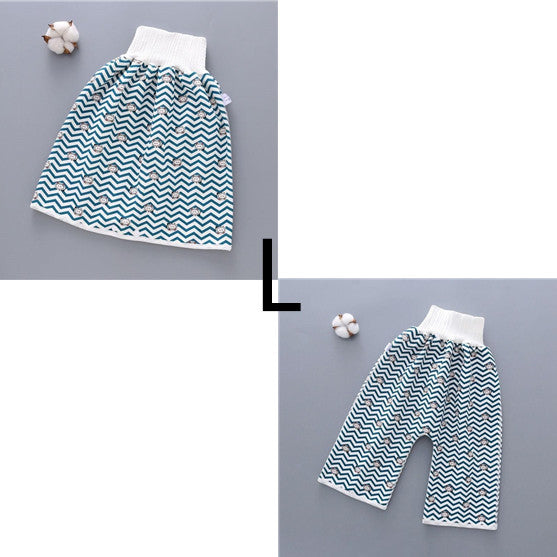 Cotton and bamboo fiber Baby diaper skirt 16