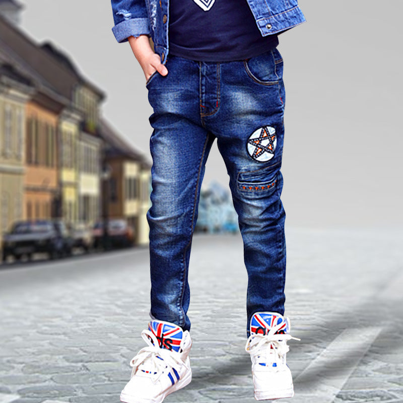 CUHK Kids' Fashion Straight Casual Pants 12