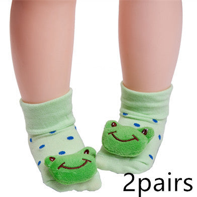Cute Baby Animal Doll Baby Three-dimensional Socks 12