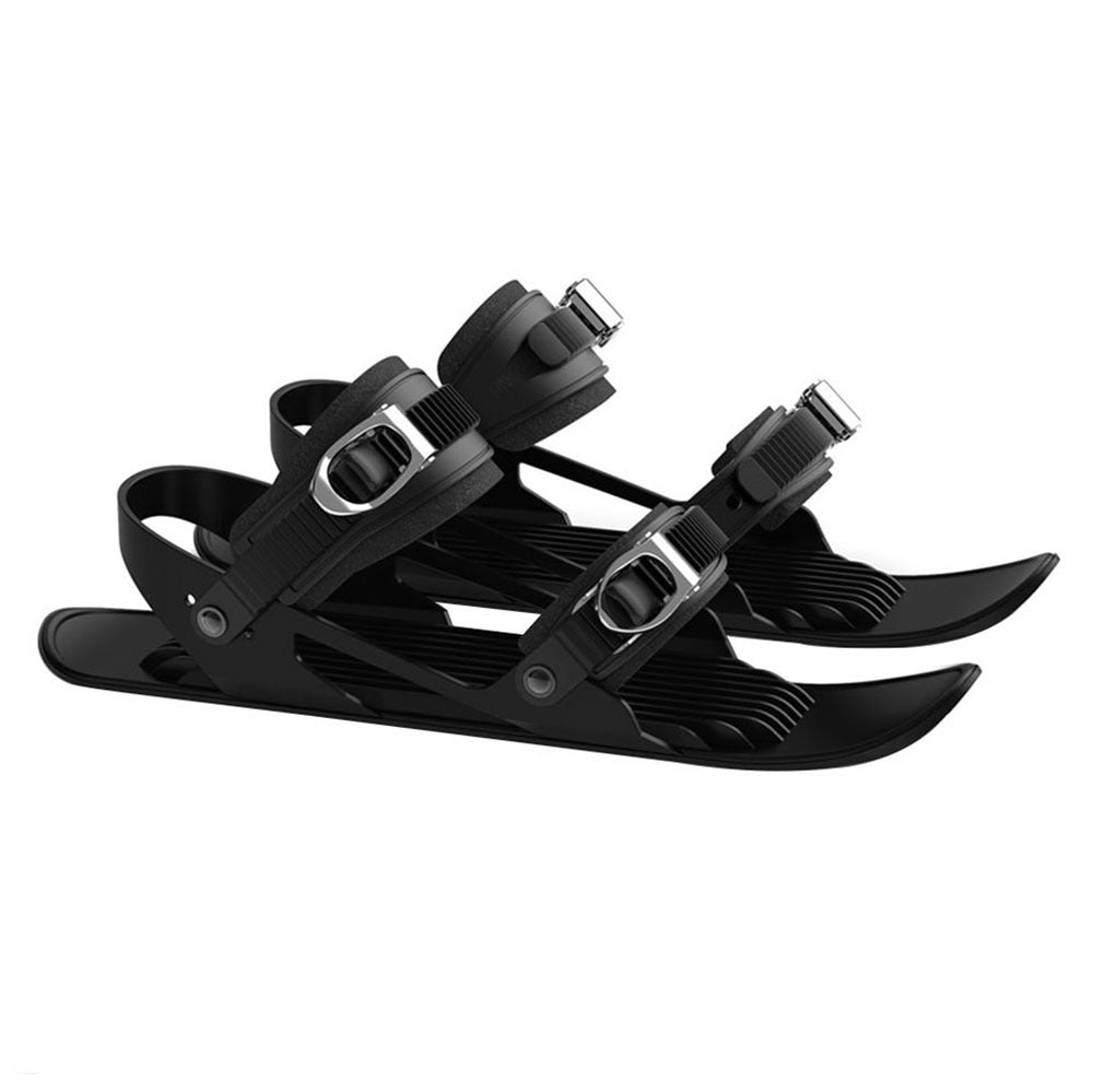 Mini Ski Skates Portable Short Skiboard Adjustable Skates Shoes For Snow 2