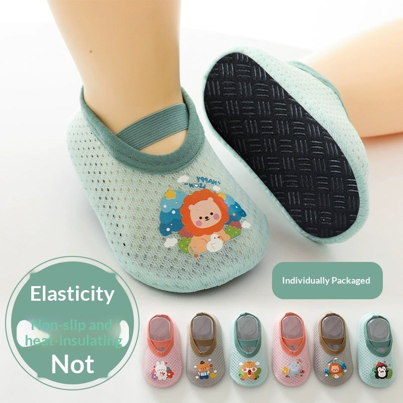 Floor Socks For Children And Babies Summer Thin Style For Toddlers Learning To Walk 1